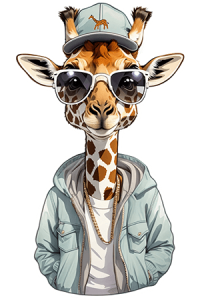 Giraff_Sticker